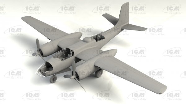 ICM 48283 A-26С-15 Invader, WWII American Bomber 1/48