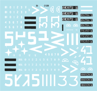 Star Decals 35-C1226 Israeli AFVs 9 1/35