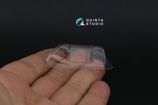 Quinta Studio QC48007 LaGG-3 Series 66 vacuumed clear canopy, 1 pcs, (Zvezda) 1/48