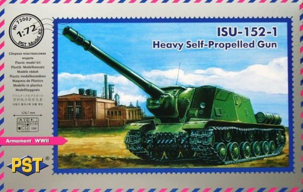 PST 72007 Self-propelled assault gun JSU-152-1 1/72