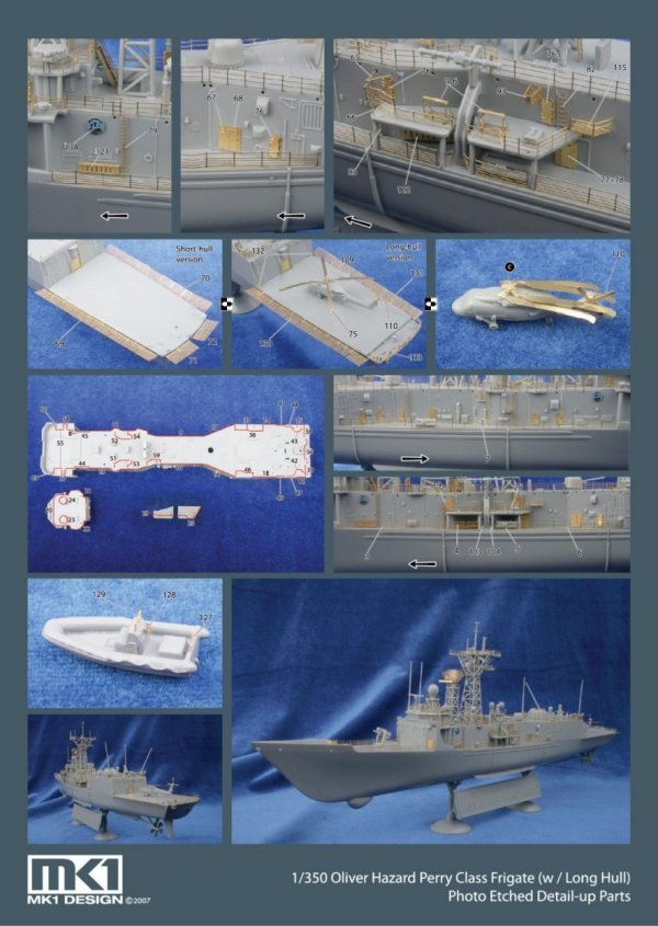 MK1 Design MS-35036 USS Olivier Hazard Detail 1/350