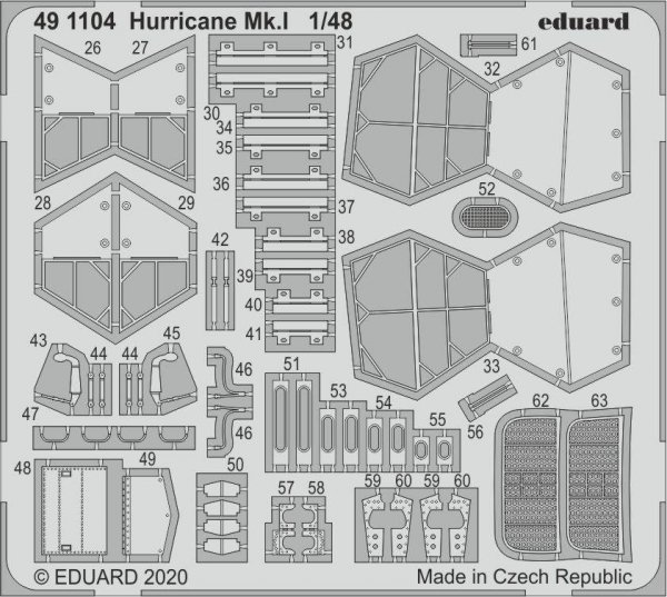 Eduard 491104 Hurricane Mk. I 1/48 AIRFIX