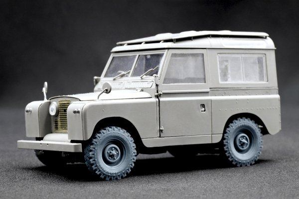 ScaleX WM 35020S L. Rover 88 6.5 small Sagged wheel set (for AK-Interactive) 1/35