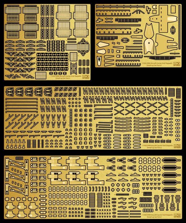 MK1 Design MD-35028 DKM Graf Zeppelin DX 1/350