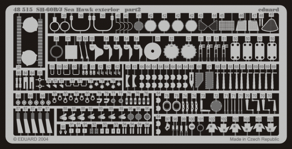 Eduard 48515 SH-60B/ J exterior 1/48  (ITALERI)