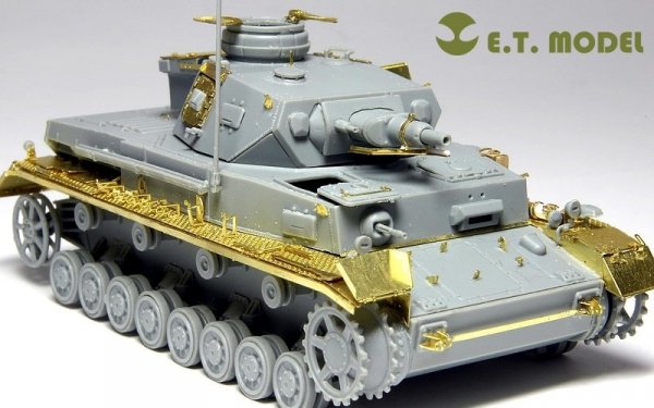 E.T. Model E72-007 WWII German Pz.Kpfw.IV Ausf. F1 For DRAGON 7321 1/72