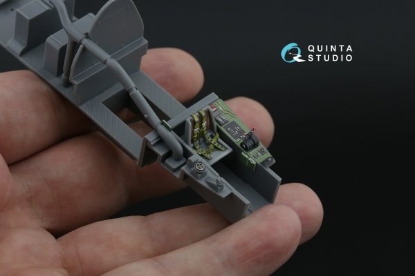 Quinta Studio QD+48556 Bristol Beaufighter TF.Mk.X 3D-Printed &amp; coloured Interior on decal paper (Tamiya) (with 3D-printed resin parts) 1/48
