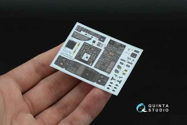 Quinta Studio QDS-35168 SН-60B Seahawk 3D-Printed &amp; coloured Interior on decal paper (Kitty Hawk) (Small version) 1/35