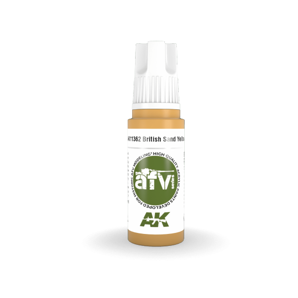 AK Interactive AK11362 British Sand Yellow 17ml