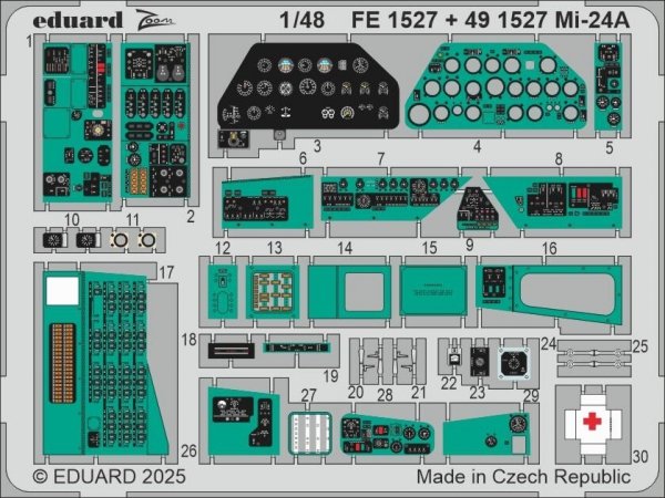 Eduard 491527 Mi-24A TRUMPETER 1/48