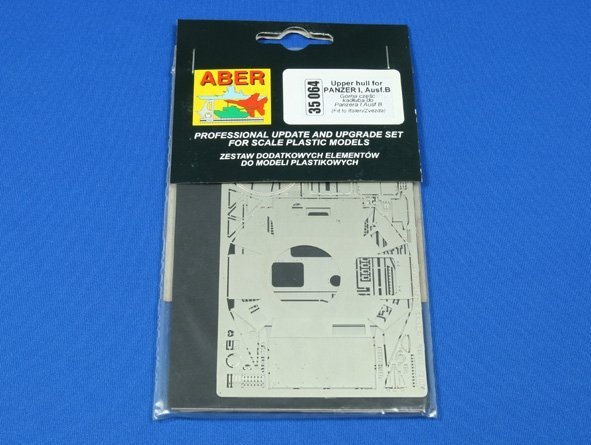 Aber 35064 PzKpfw I Ausf.B - gorna czesc kadluba (ITA,ZVE) (1:35)