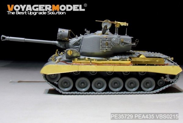 Voyager Model PEA435 WWII US Army M46 Patton Tank side skirts and stowager bins (For TAKOM 2117) 1/35