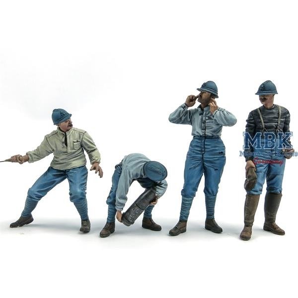 Das Werk DWF013 155mm French Schneider gun crew 1/35