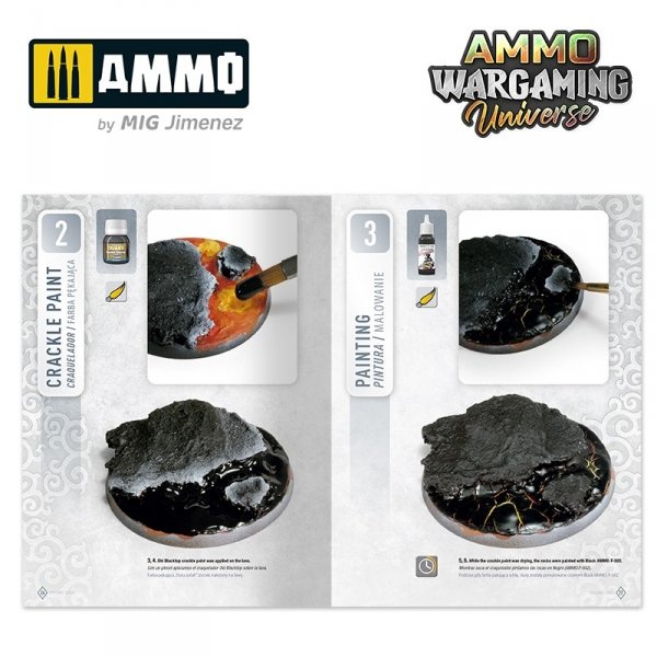 Ammo of Mig 6923 AMMO WARGAMING UNIVERSE Book 04 - Volcanic Soils (English, Castellano, Polski)