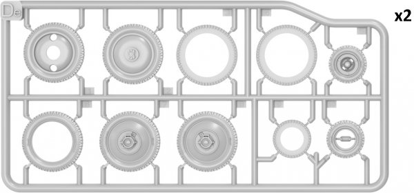 MiniArt 38102 INDUSTRIAL TRACTOR STANDARD N MOD. 1936/38 1/35