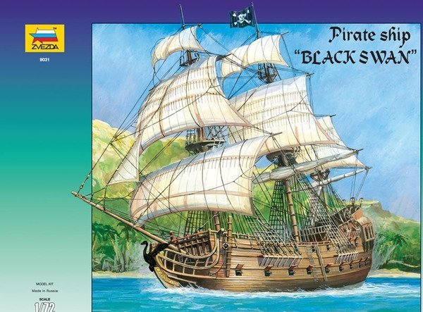 Zvezda 9031 Pirate Ship &quot;Black Swan&quot; 1/72