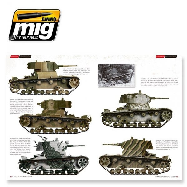 AMMO of Mig Jimenez 6007 EASTERN FRONT. RUSSIAN VEHICLES 1935-1945. CAMOUFLAGE GUIDE ( English)