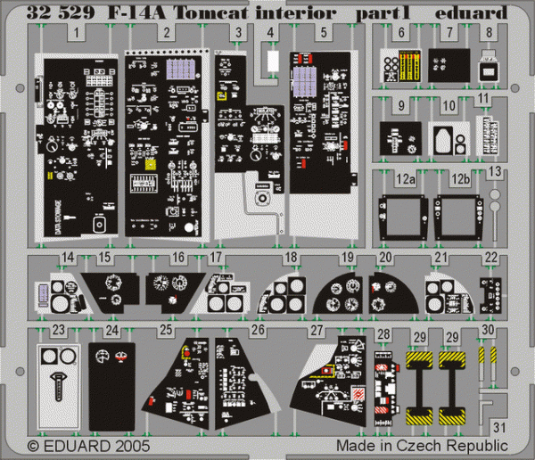 Eduard BIG3235 F-14A 1/32 TAMIYA