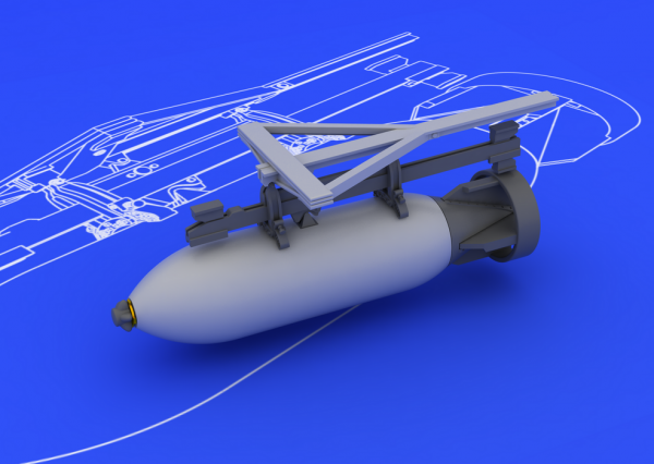 Eduard 648109 Spitfire 500lb bomb set 1/48 (EDUARD)