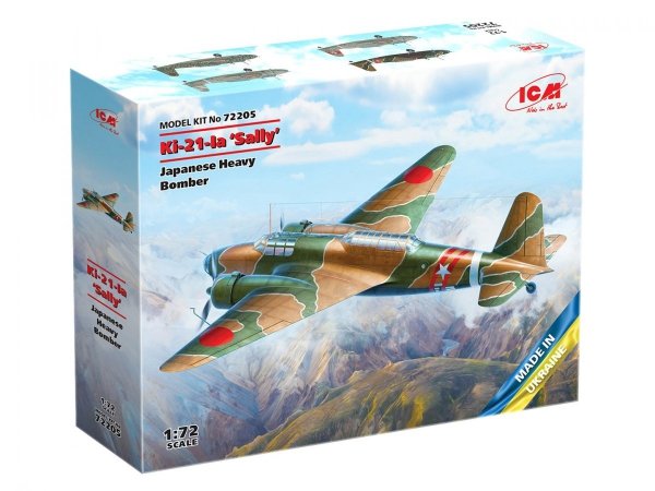 ICM 72205 Ki-21-Ia ‘Sally’ Japanese Heavy Bomber 1/72