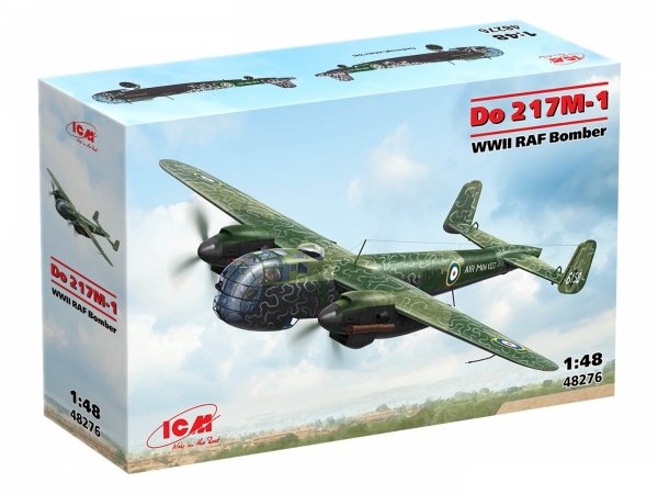 ICM 48276 Do 217M-1 WWII RAF Bomber 1/48