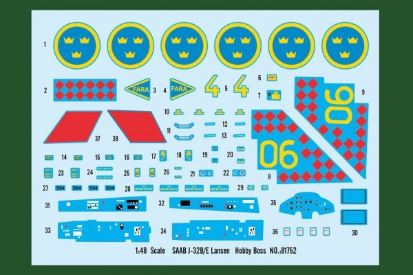 Hobby Boss 81752 SAAB J-32B/E Lansen