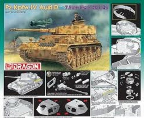 Dragon 6330 Pz.Kpfw. IV Ausf. D mit 7.5 cm Kw.K.40 L/43 (1:35)