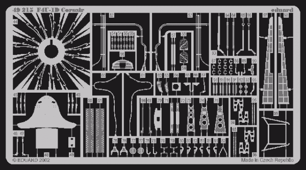 Eduarad 49215 F4U-1D 1/48 Tamiya