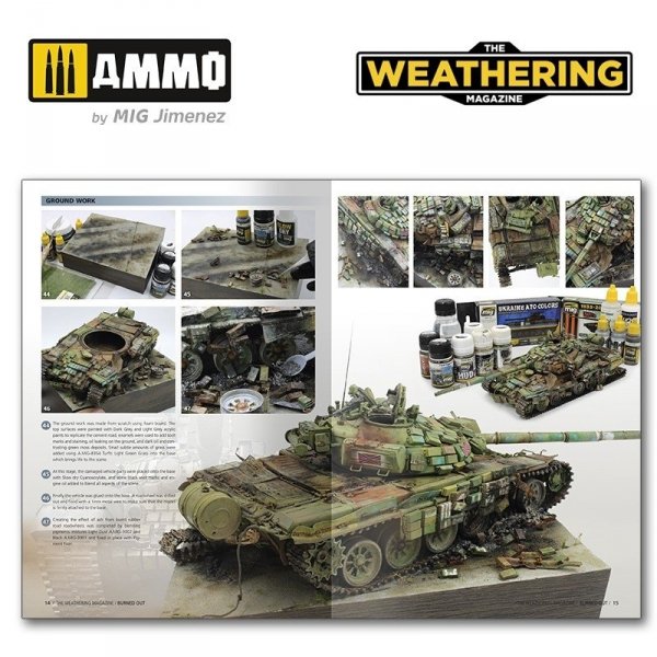 Ammo of Mig 4532-PO The Weathering Magazine Issue 33. SPALONE (Polski)