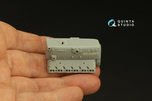 Quinta Studio QD32191 Bf 109G-14 3D-Printed coloured Interior on decal paper (Zoukei Mura SWS) 1/32