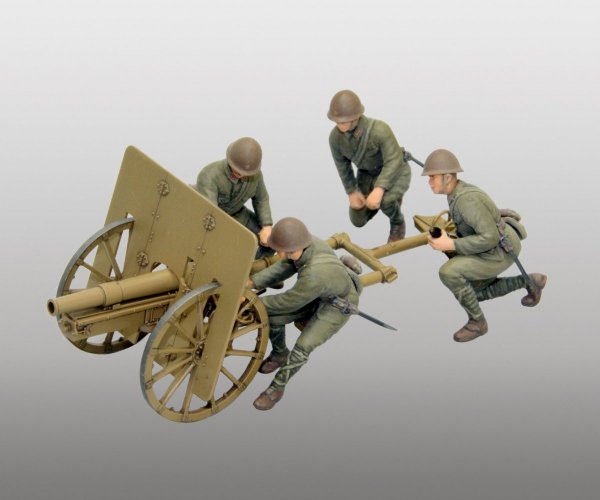Fine Molds FM38 Imperial Japanese Army Artillery Type 41 75mm Mountain Gun 1/35