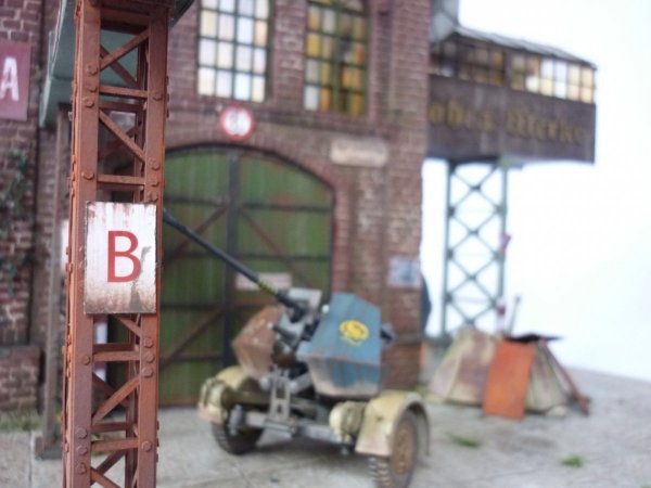 RT-Diorama 35288 Diorama-Base: &quot;Gohta Werke&quot; 1/35