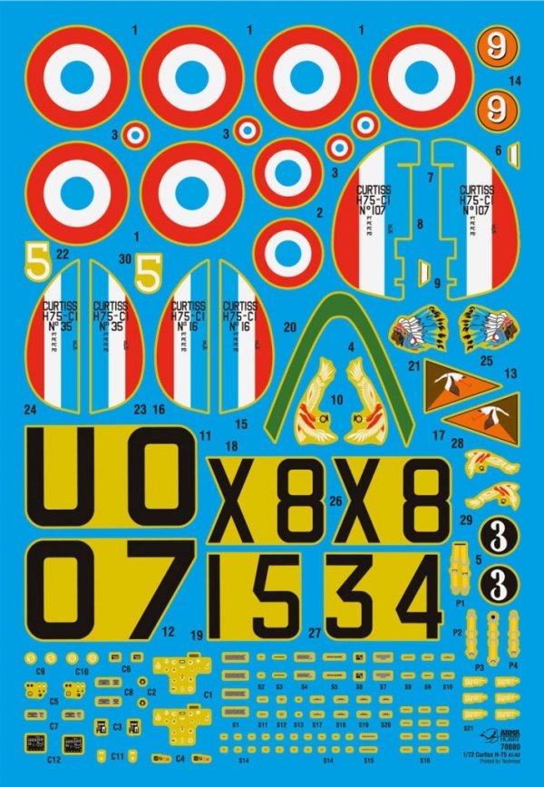 Arma Hobby 70080 Curtiss H-75 A1/A2 1/72
