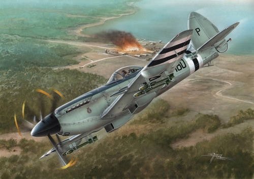 Special Hobby 72259 Supermarine Seafire FR Mk.47 Korean War Figher Bomber Hi-tech (1:72)