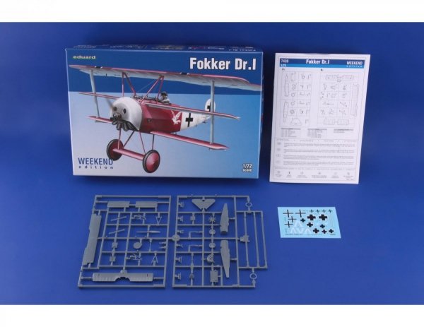 Eduard 7438 Fokker Dr. I 1/72