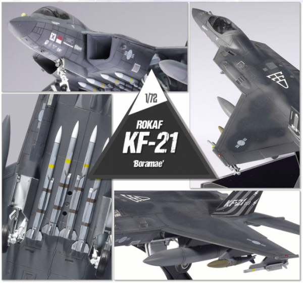 Academy 12585 ROKAF KF-21 Boramae 1/72