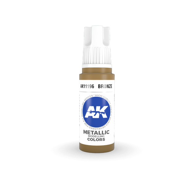 AK Interactive AK11196 BRONZE – METALLIC 17ml