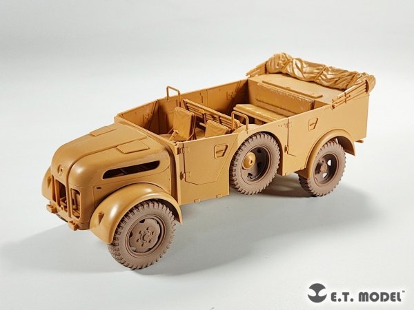 E.T. Model P35-137 WWII German Steyr Type1500A/1500A-1 Sagged wheels For TAMIYA Kit 1/35