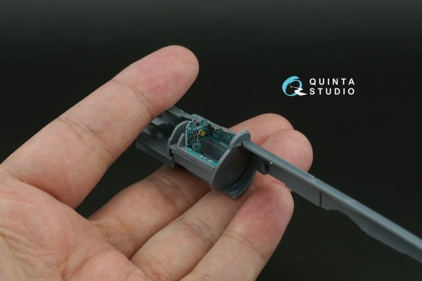 Quinta Studio QD72256 MiG-21MF (Moscow plant) 3D-Printed &amp; coloured Interior on decal paper (Eduard) 1/72