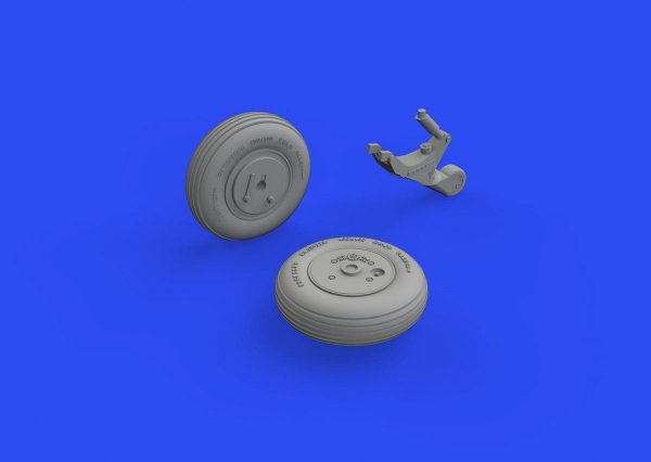 Eduard 648799 A6M3 wheels EDUARD 1/48