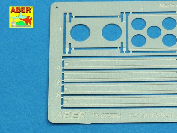 Aber 16075B Pz.Kpfw. IV, Ausf.H Vol.16B - Ammo stowage rack type B for long rounds (1:16)