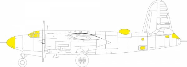 Eduard EX1045 B-26B Marauder TFace ICM 1/48