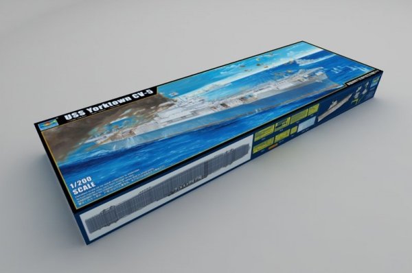 Trumpeter 03711 USS Yorktown CV-5 (1:200)