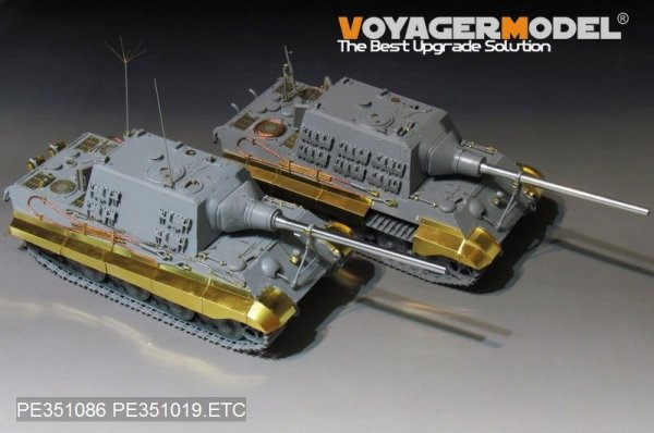 Voyager Model  PE351086 WWII German Sd.Kfz.186 Jagdtiger Porsche Production Basic for Takom 1/35