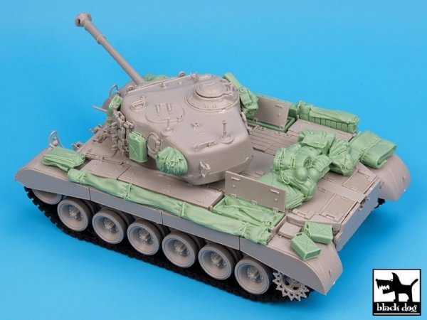 Black Dog T35060 US M -26 Pershing accesorie set 1/35