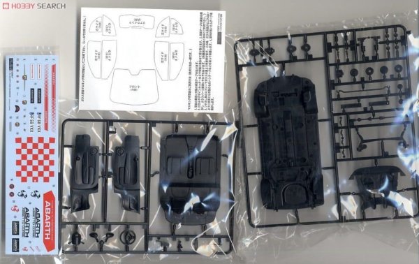 Fujimi 123837 Abarth 500 Esseesse 1/24