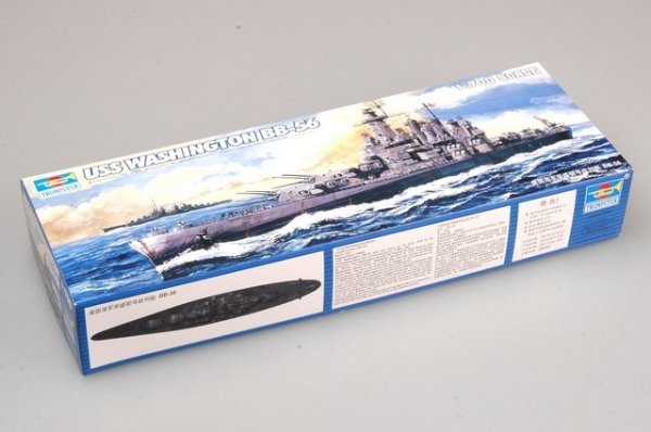 Trumpeter 05735 USS WASHINGTON BB-56 1/700