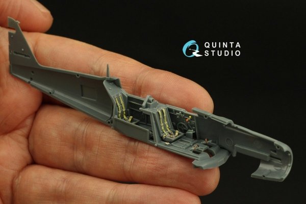 Quinta Studio QD72064 Avia CS-199 3D-Printed &amp; coloured Interior on decal paper (Eduard) 1/72