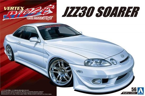 Aoshima 05578 VERTEX JZZ30 Soarer '96 (Toyota) 1/24