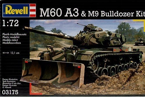 Revell 03175 M60A3 with M9 dozer blade (1:72)